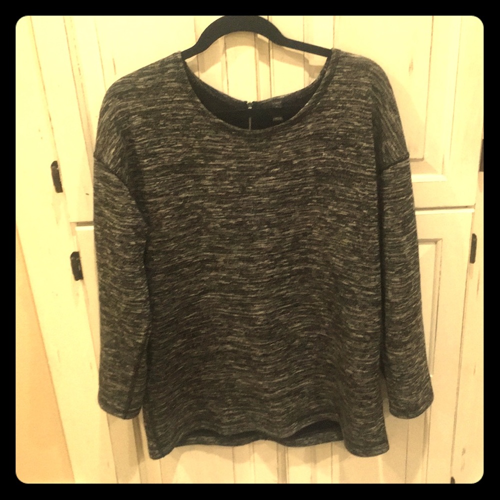 J. Crew Marled Long Shirt Sweater size L Tunic